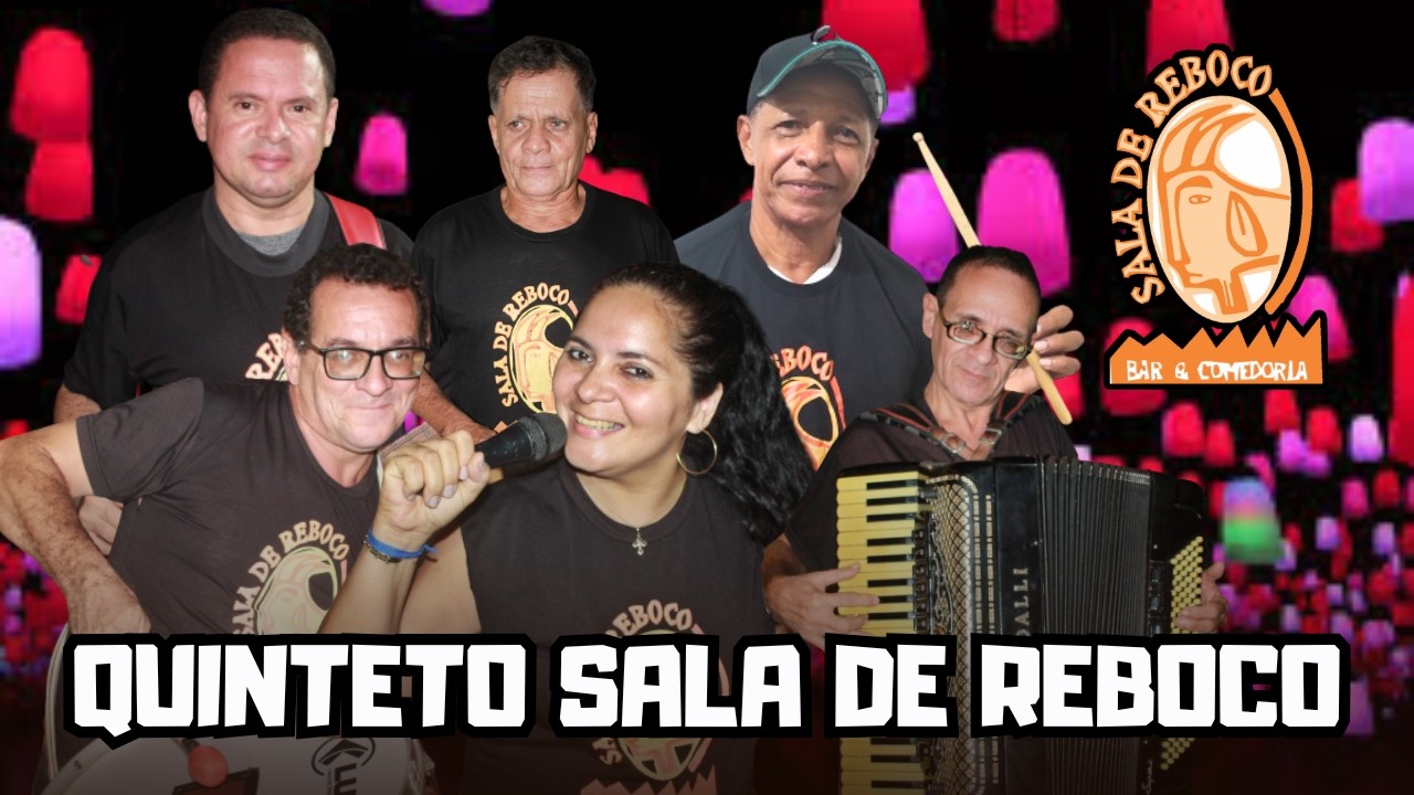 Nosso Quinteto Sala de Reboco fazendo a abertura para DERICO ALVES!🤠