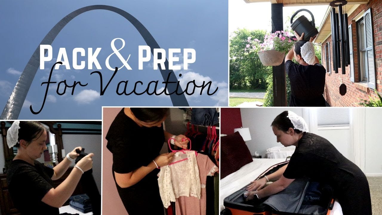 Effortless Packing For Vacation, House Prep Tips