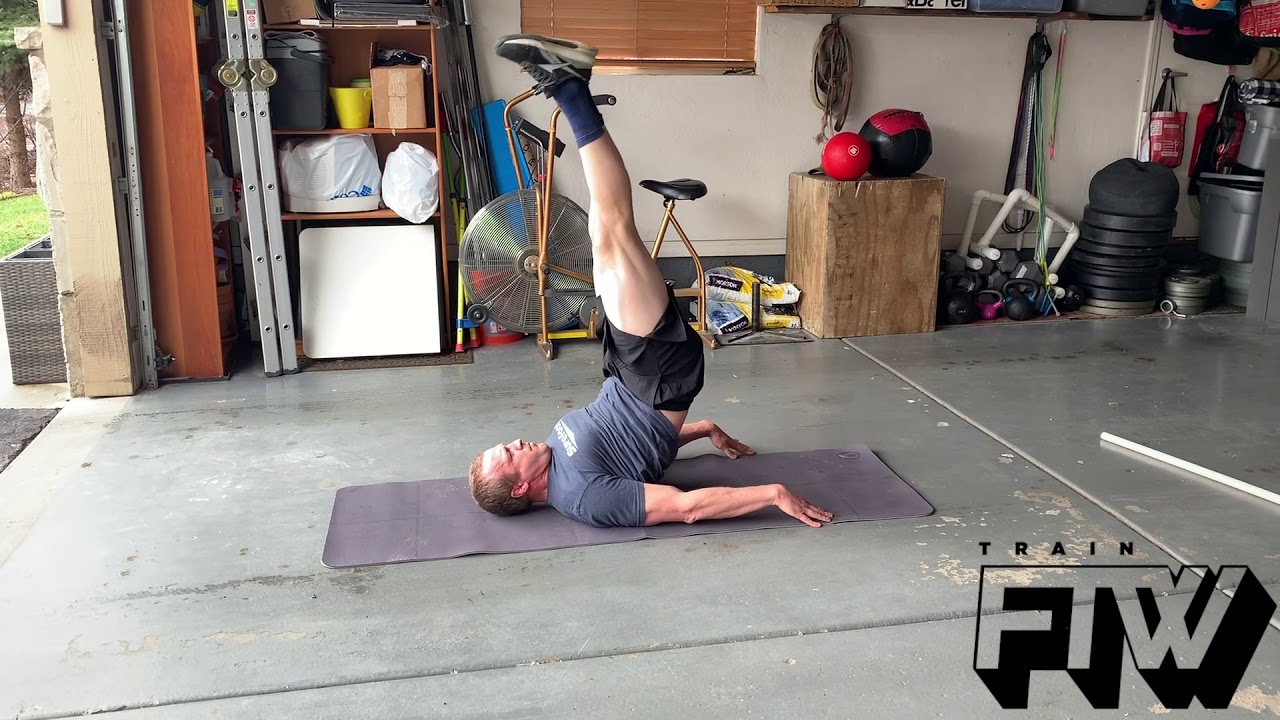 Lying Leg Raise + Hip Lift
