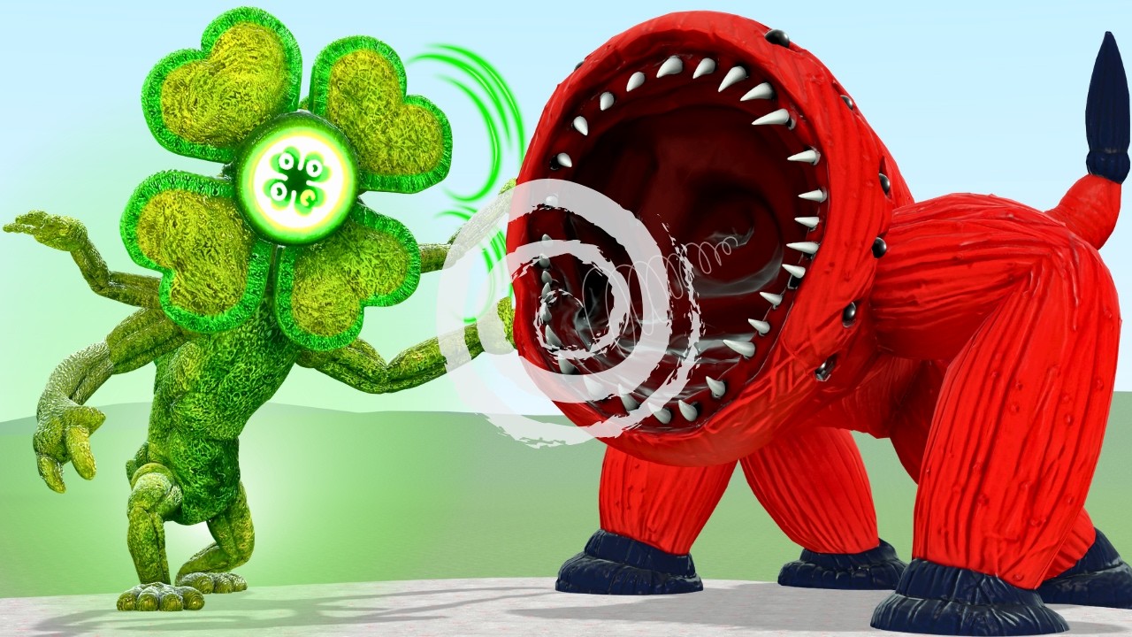 New St. Cloverneck Monster Vs Filter Muncher From Roblox Tiny Universe In Garry's Mod