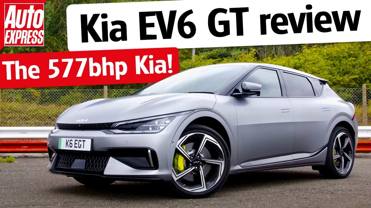 НОВЫЙ Kia EV6 GT: режим дрифта, тест на ускорение и управляемость