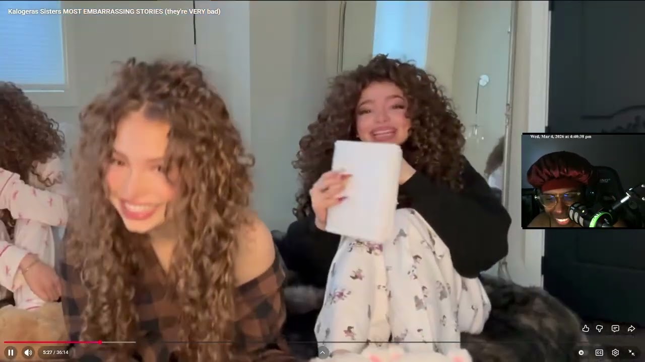 ACE Reacts To Kalogeras Sisters - MOST EMBARRASSING STORIES (they're VERY bad)