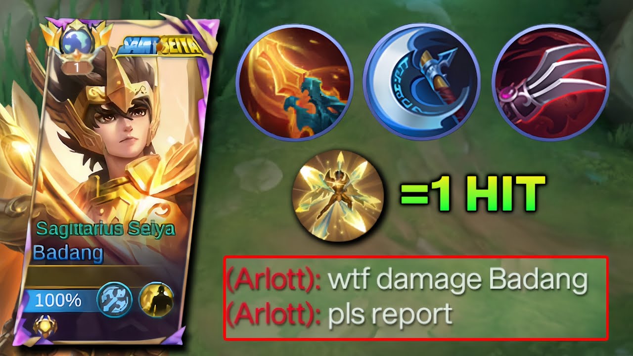 GLOBAL BADANG NEW 1 SHOT CRITICAL BUILD FOR RANK UP FASTER IN SEASON 38!!💀 (pls try) | MLBB