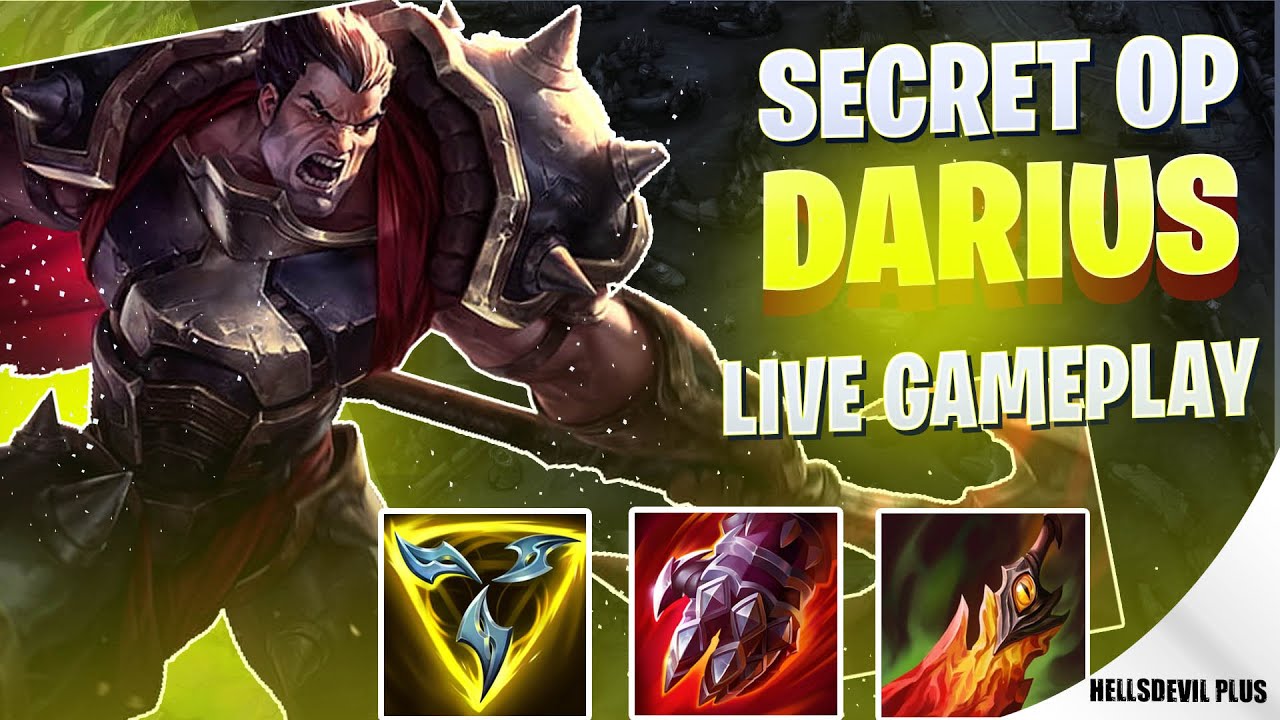 Дариус в лесу — это скрытая имба! — Геймплей Wild Rift HellsDevil Plus