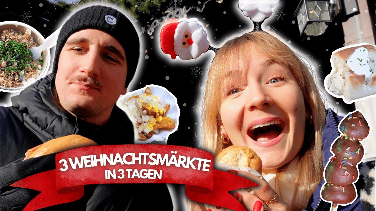 Wir besuchen Deutschlands BESTE Weihnachtsmärkte  (Nürnberg, Köln &…🎅🏻🎄⭐️)