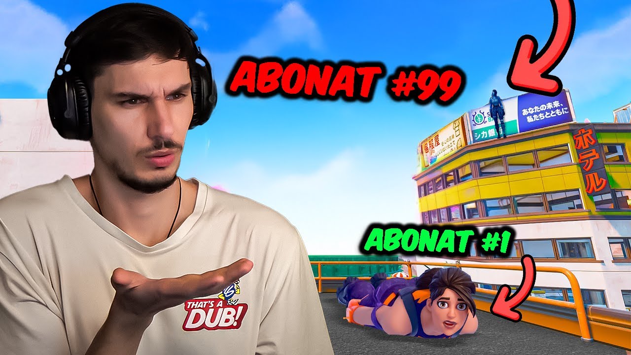 Joc HIDE and SEEK cu Abonatii in NOUL SEZON!