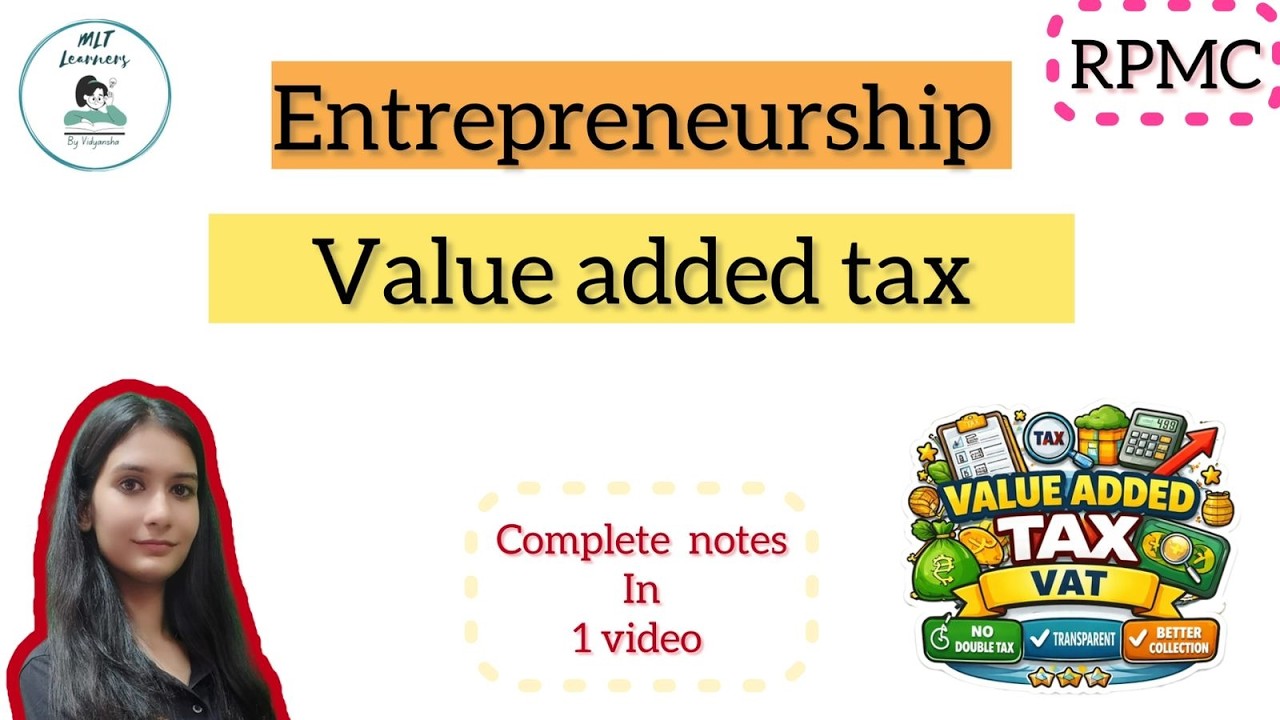 Value Added Tax (VAT) Explained | History, Example, Advantages & Disadvantages | Entrepreneurship