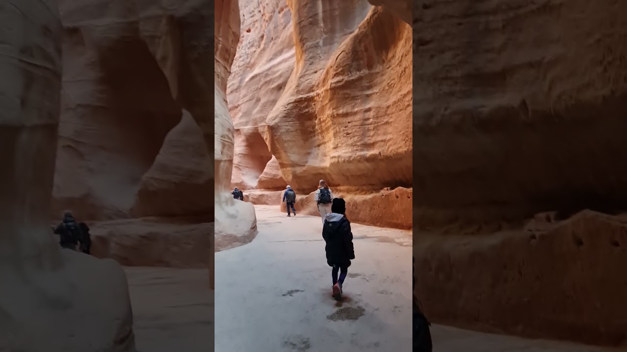 Пешеходная тропа Петра Сик #petra #jordan