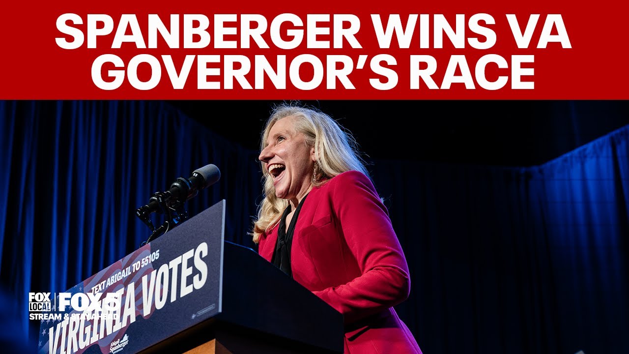 Abigail Spanberger projected to win Virginia governor&rsquo;s race in historic election