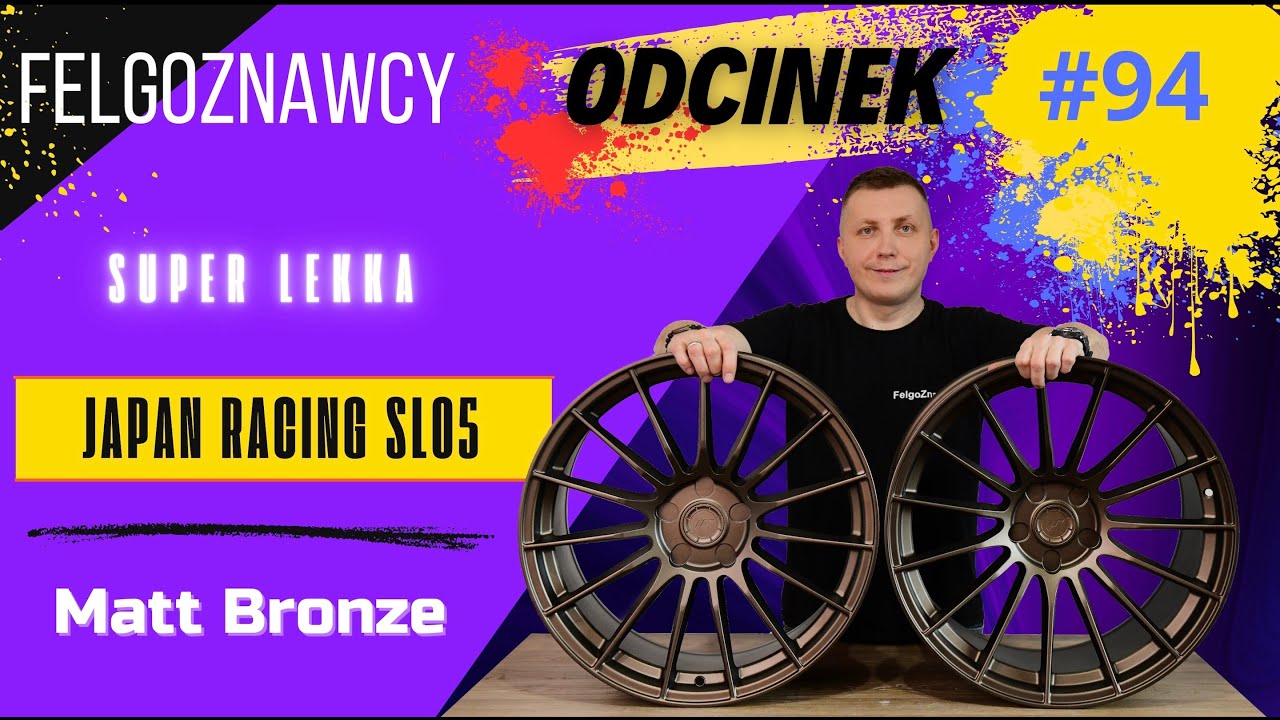 FelgoZnawcy #94 Nowość❗️Super Lekka felga Japan racing SL05 💥