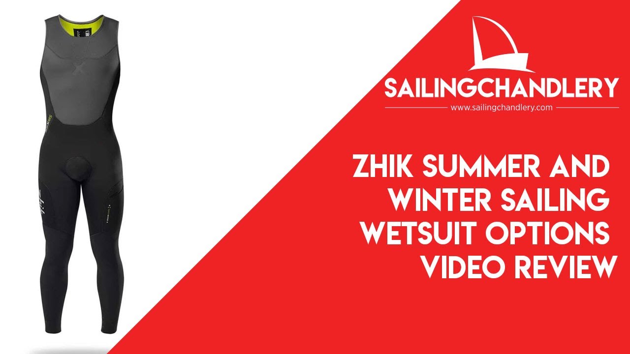 Zhik Summer and Winter Sailing Wetsuit Options Video Review