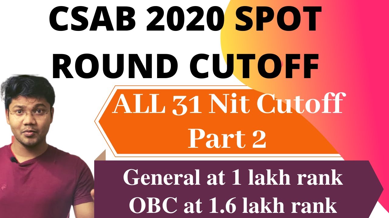 CSAB SPOT ROUND CUTOFF part 2 | All 31 Nits spot round Cutoff