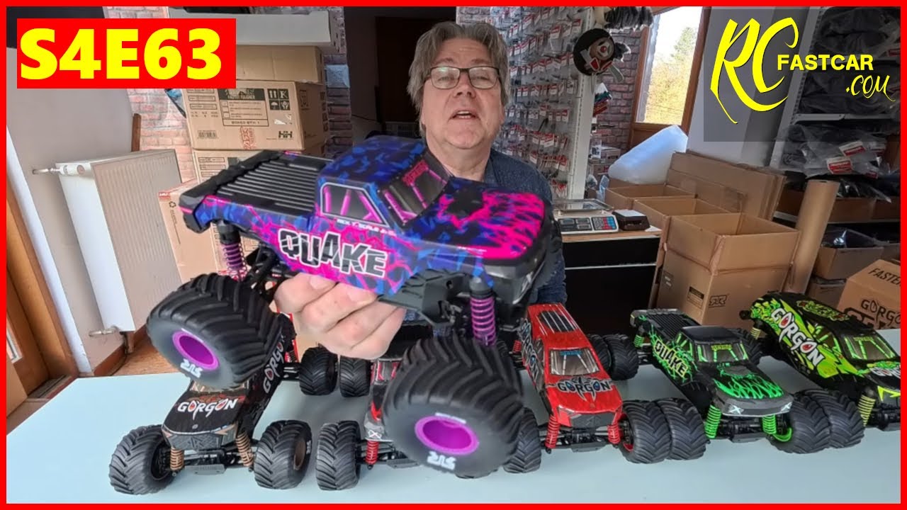 RC FASTCAR Saison 04 épisode 63 : ARRMA Grom Gorgon et Quake toutes les couleurs