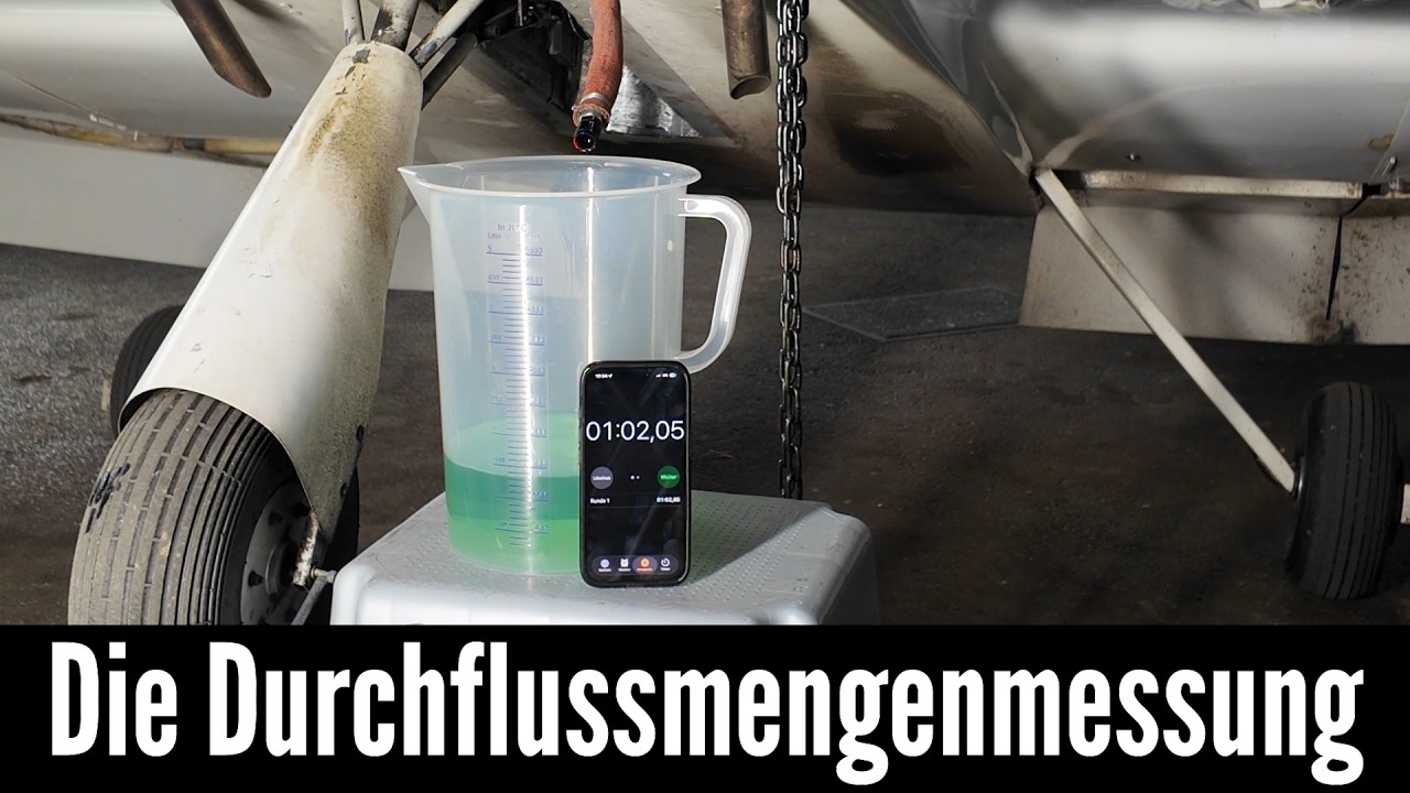 Durchflussmengenmessung - Bekommt das Flugzeug genug Benzin?