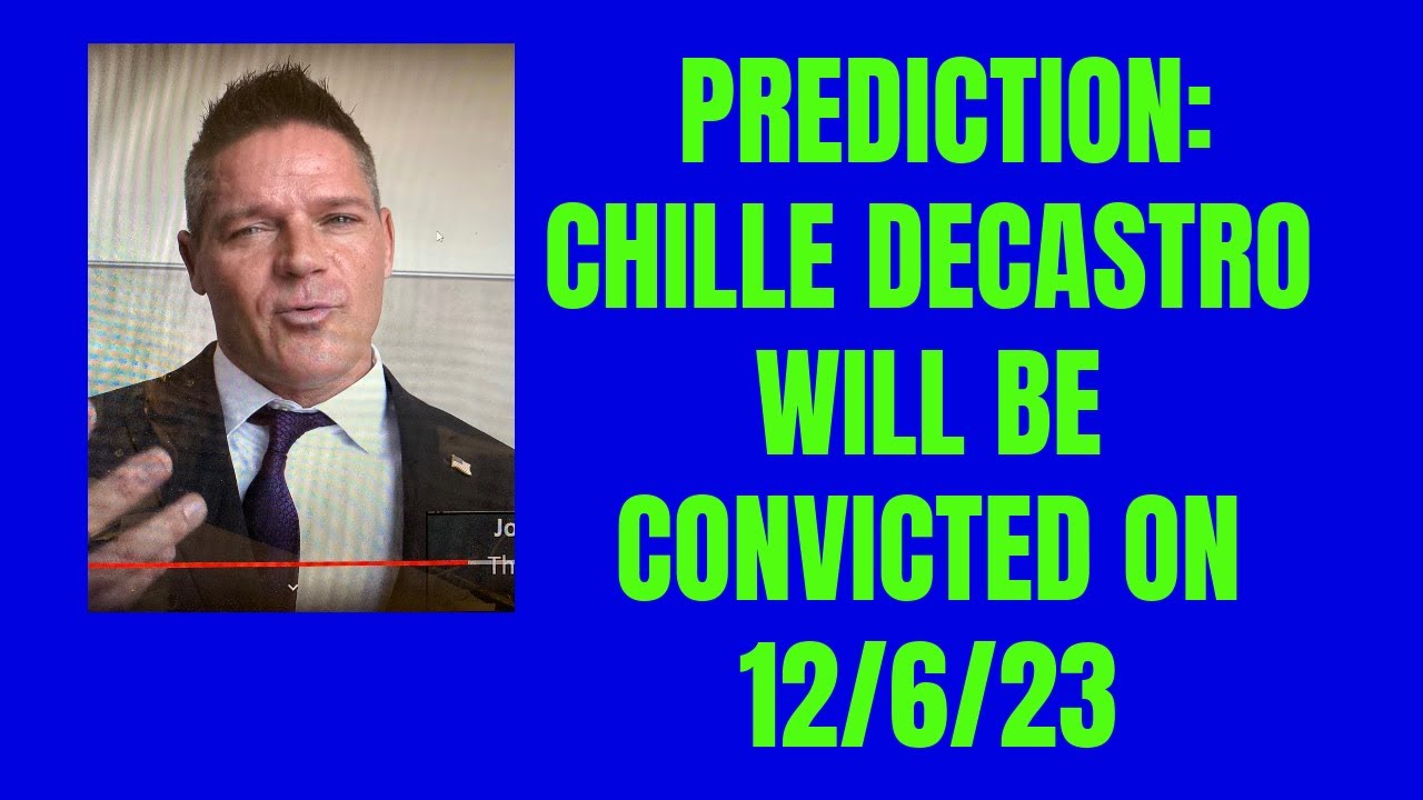 Ex-Prosecutor: I Think Chille DeCastro Will Be Convicted In Nevada.  These Are Hard Charges To Beat.