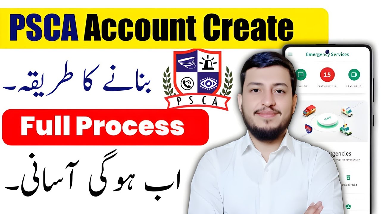 How to create account on PSCA || PSCA per account kaise bnae