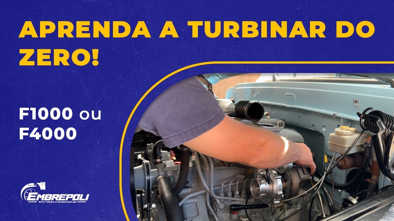 Aprenda a Turbinar a F1000 ou F4000 do ZERO!