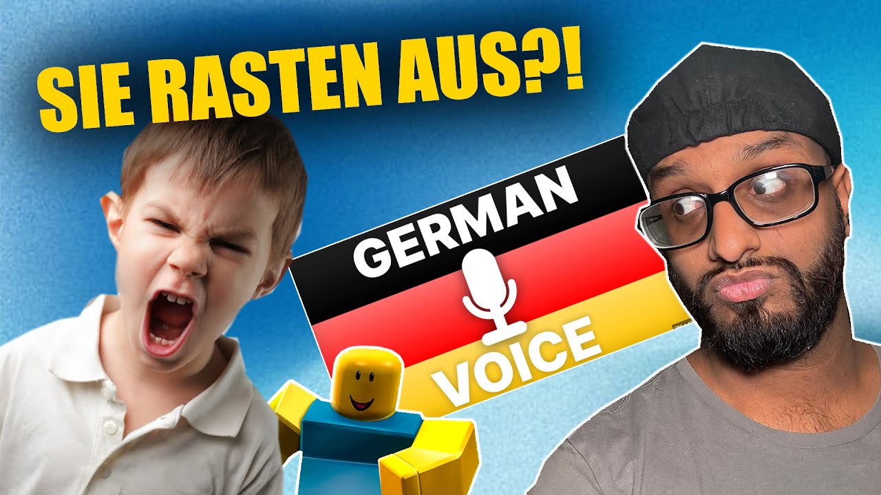KIND RASTET AUS IN GERMAN VOICE?! -  ROBLOX