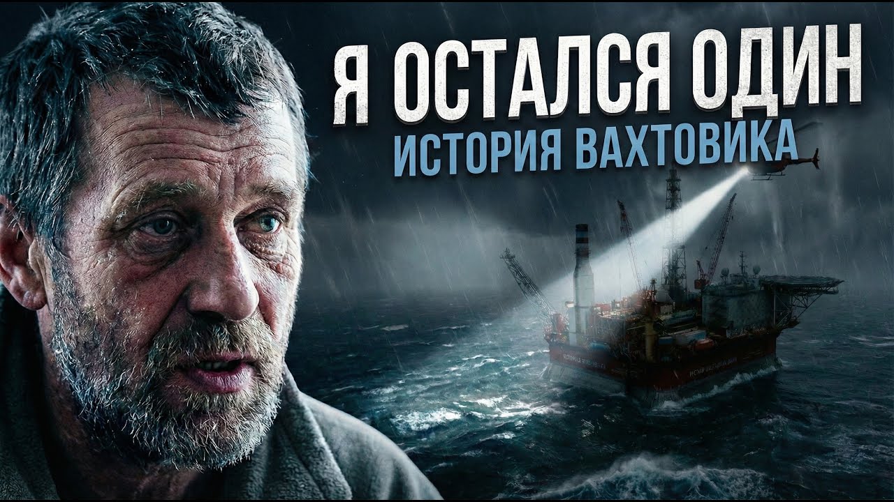 Я РАБОТАЮ ВАХТОЙ НА НЕФТЯНОЙ ПЛАТФОРМЕ И МОЯ ЗАДАЧА СЛЕДИТЬ ЗА ДАВЛЕНИЕМ... История на ночь
