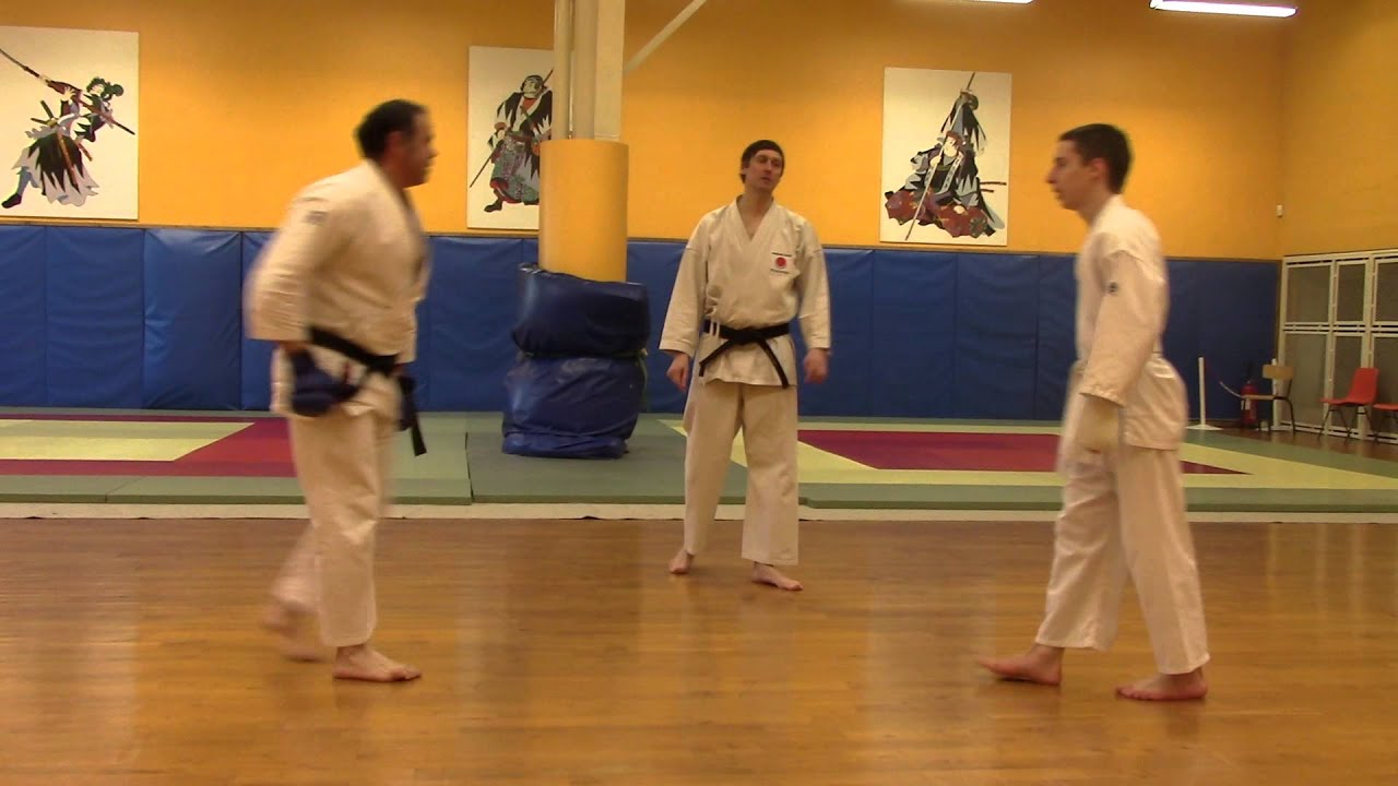 Passage de grade : Combat souple