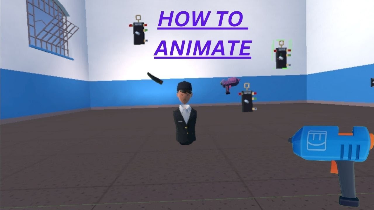 How to animate in rec room