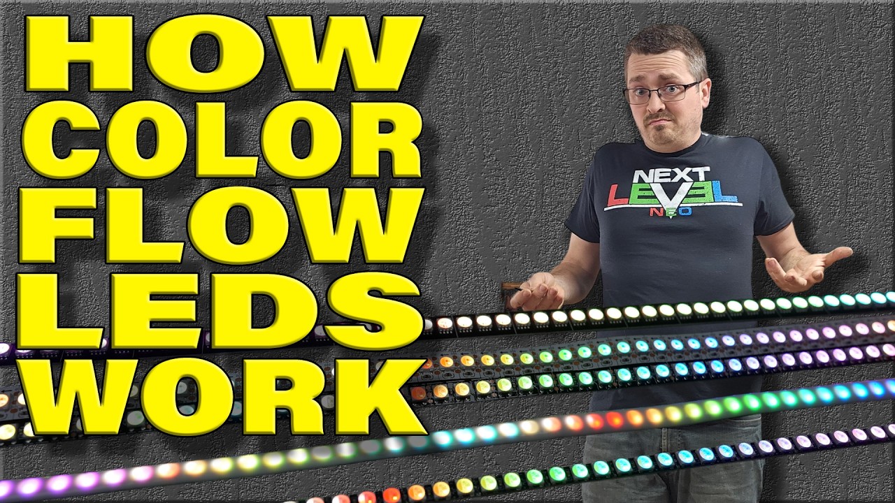 Color Flow LEDs Explained — RGB vs RGBW, Voltage, Color Order & Mixing Strips