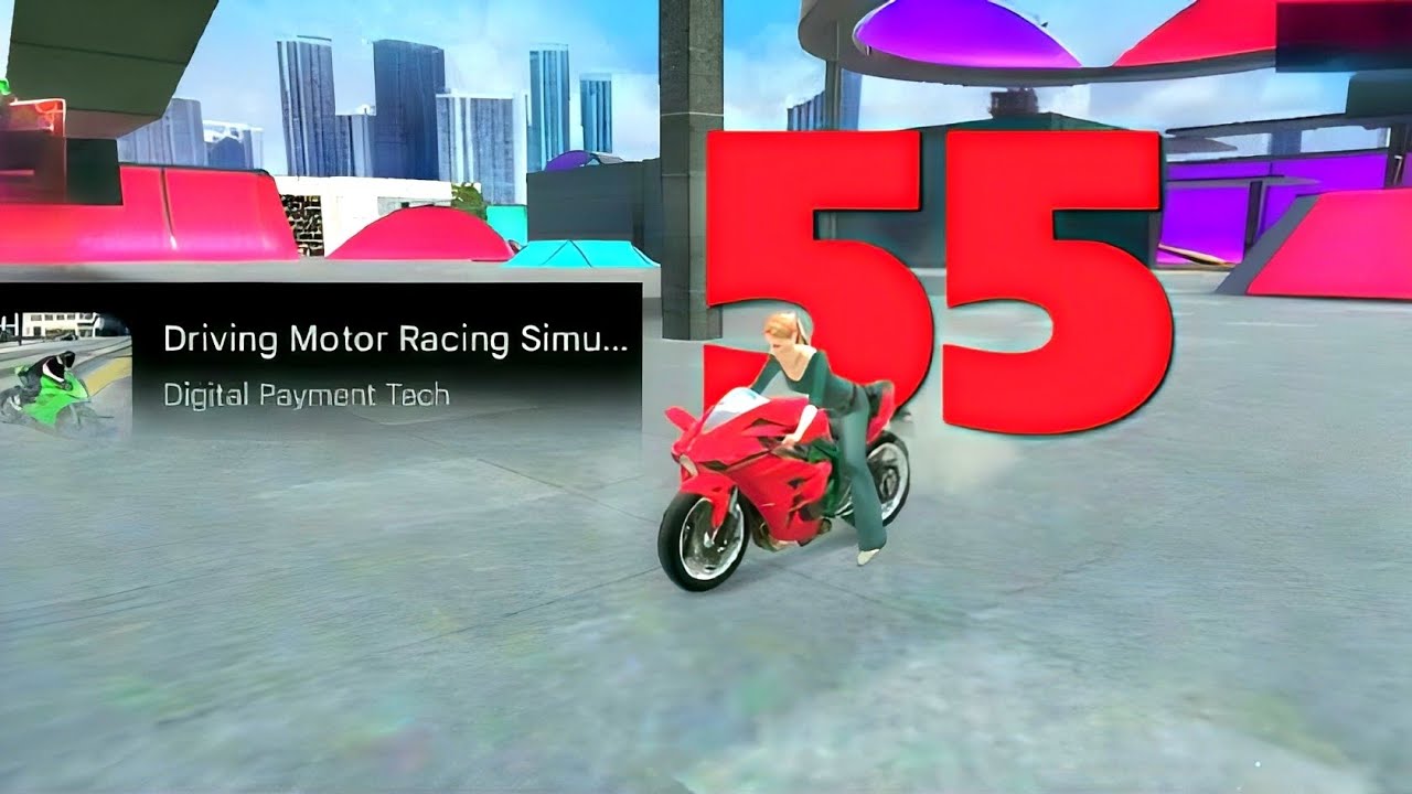 Driving Motor Racing simulator 
