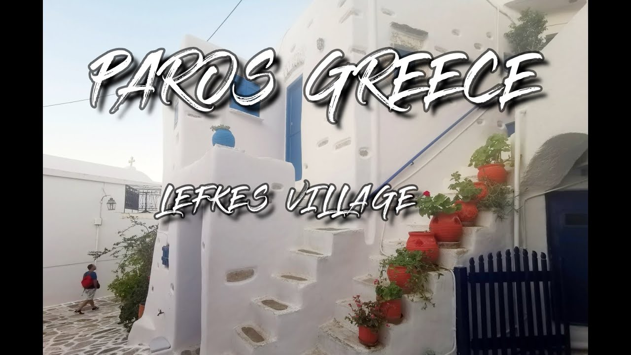Lefkes Paros Greece