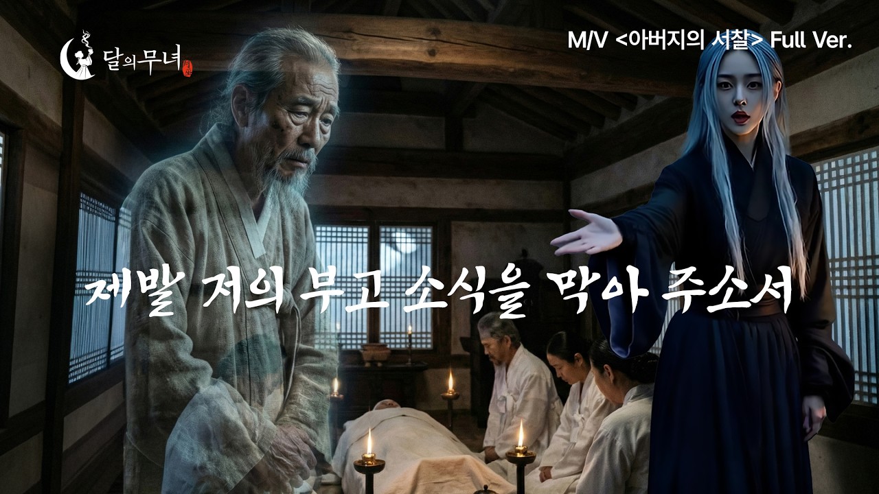 [달의무녀 M/V] 뒤늦게 나의 부고를 듣더라도 울지 마라 아들아! ＜아버지의 서찰＞ 부고(訃告) Full Ver.