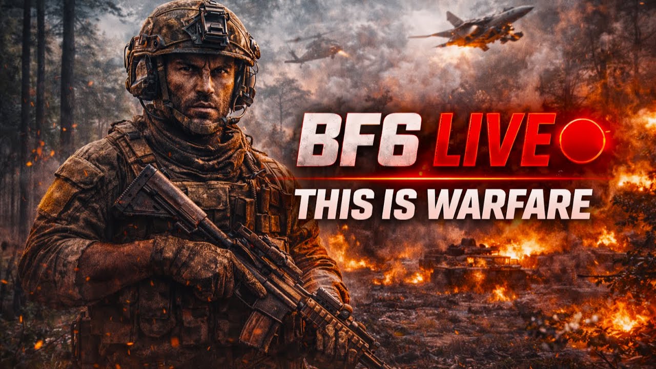 🔴 BF6 LIVE | Real Warfare. No Filter. Just Chaos.