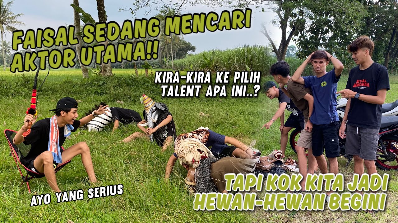 FAISAL SEDANG MENCARI TALENT UTAMA !! Mau bikin apa kira kira ya.