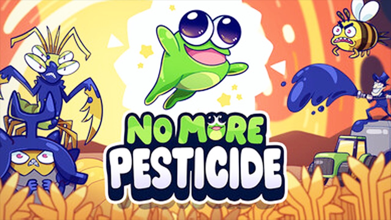 【No More Pesticide】スキルツリーでカエルくんを強化して大群を倒すインクリメンタル系アクションゲーム