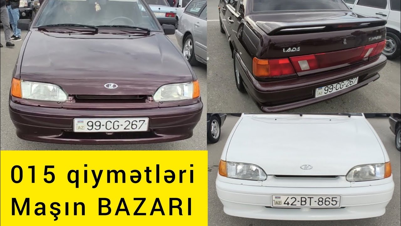 Maşın bazarından PROBLEMSİZ  015 QİYMƏTLƏRİ - VAZ 2115 LADA