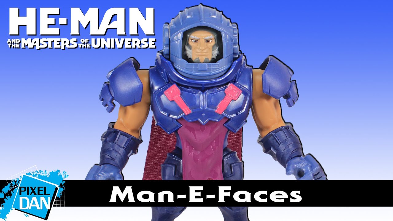 MAN-E-FACES Netflix MOTU Animated Action Figure Review | Masters of the Universe