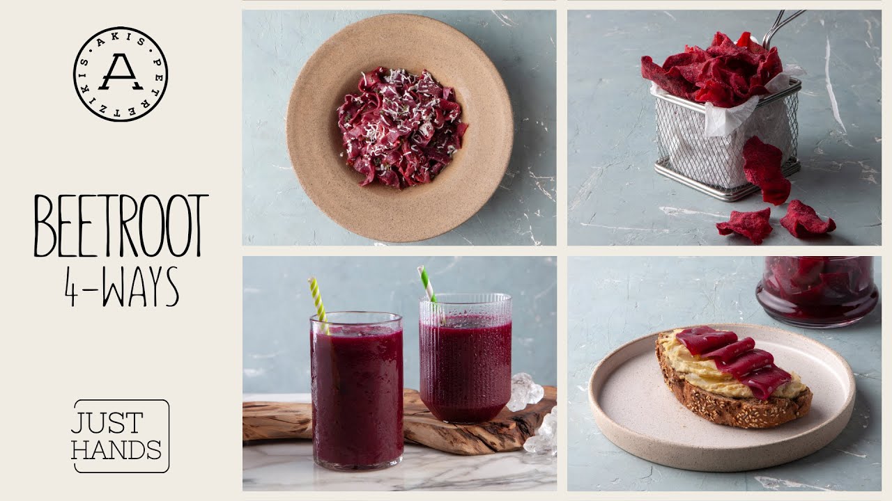 4 Recipes with Beetroot | Akis Petretzikis
