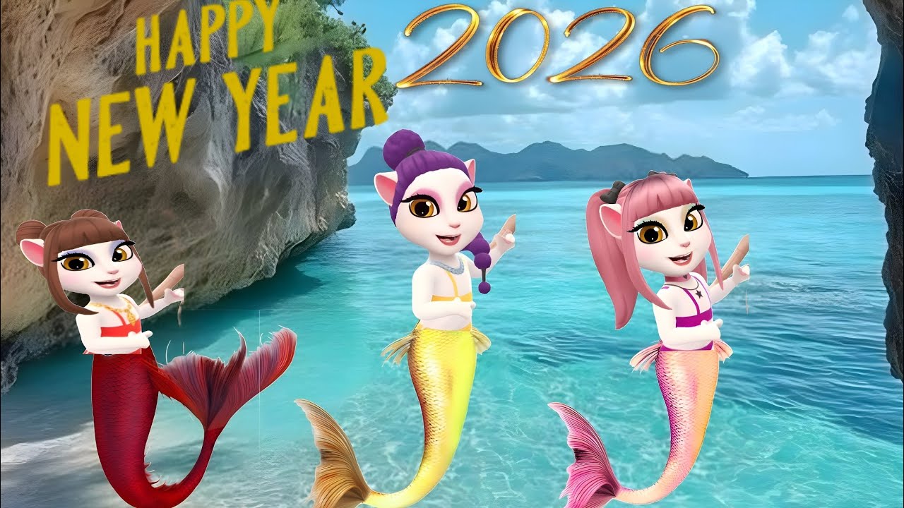 KPop Demon Hunters Mermaids | My Talking Angela 2 | Cosplay