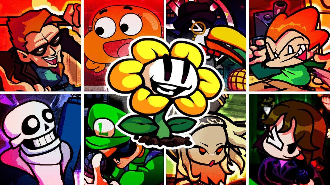Petals but Every Turn a Different Character Sings it 🎶🔥 (FNF PETALS BETADCIU) 🔥