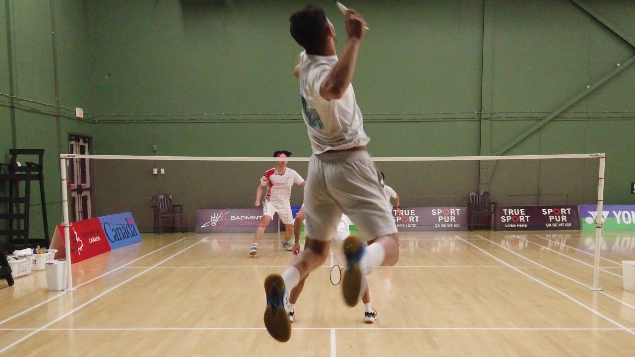 Gurbaksh Singh Saini-Saurabh Pandiar v Wenjun Ouyang-Peike Xu-YONEX BC Senior Elite Badminton Champs
