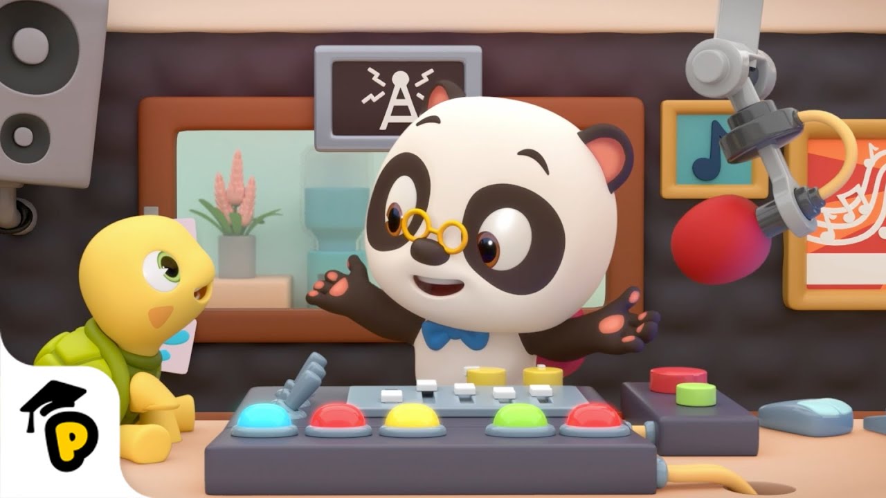 Dr. Panda's on the radio | Stories for Kids | Kids Learning Cartoon | Dr. Panda TotoTime