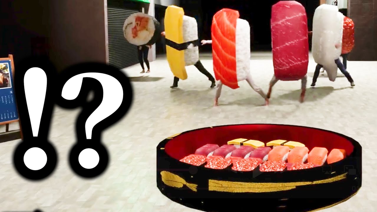 寿司の宅配中に異変に襲われる精神ホラーゲームが馬鹿すぎたwww／SUSHI DELIVERY【琵琶ちゃぷ】