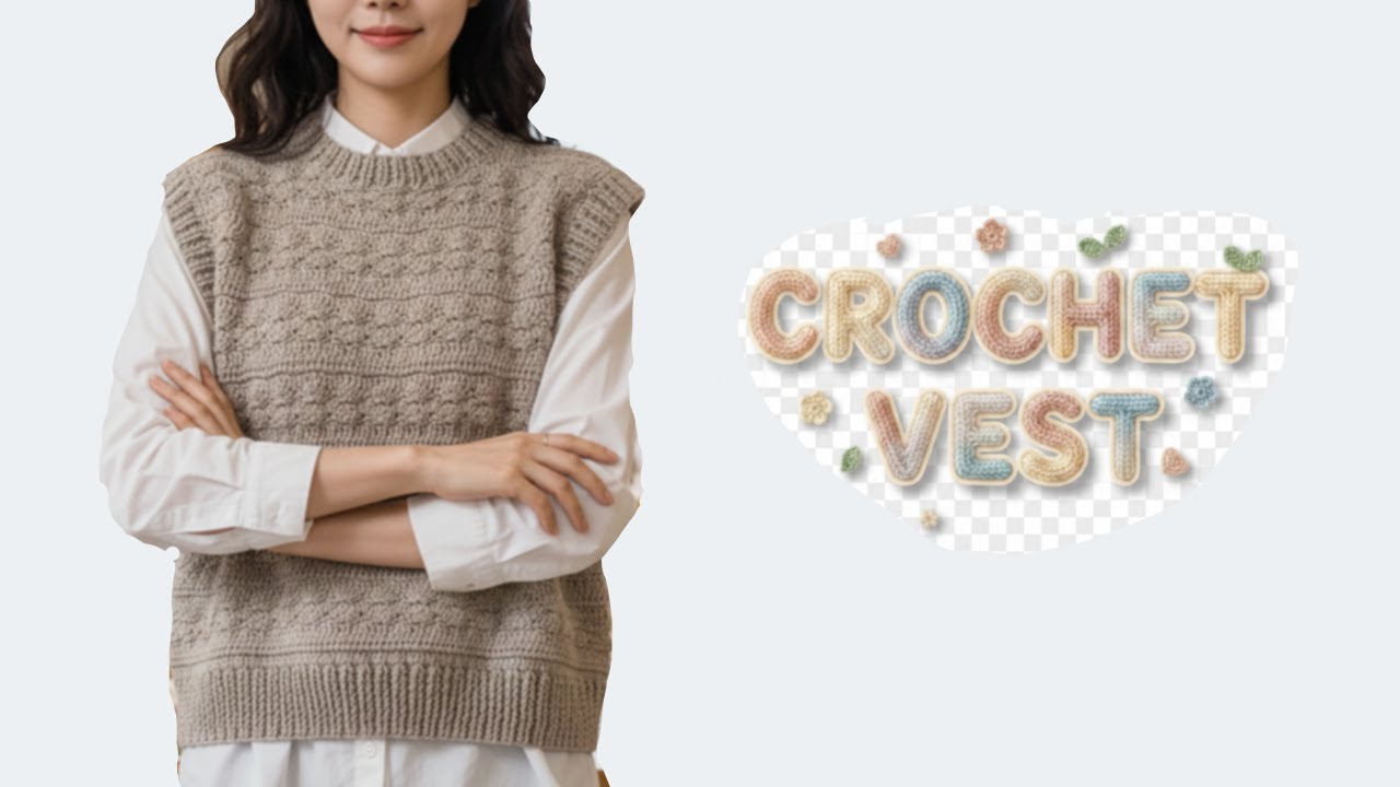 🧶 소울 윈터조끼 | 겨울 코바늘 조끼