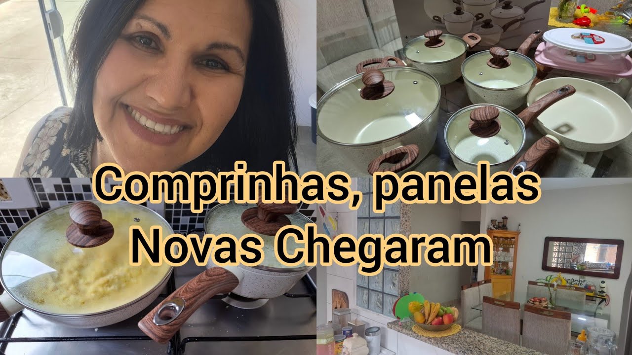 Rotina dn de casa  + comprinhas ( panelas novas chegaram) organizando tudo.