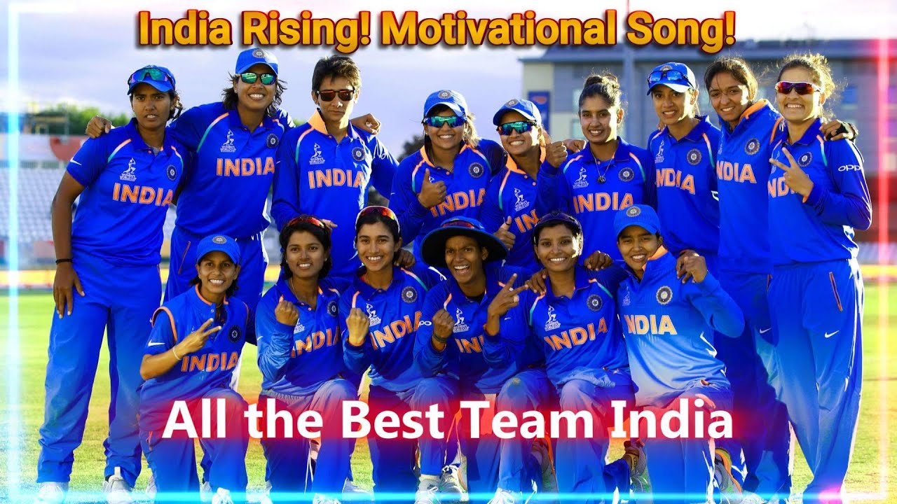 All the Best Team India! 🇮🇳 | India Rising &ndash; The Spirit of Women&rsquo;s Cricket 💪-Motivational Song!
