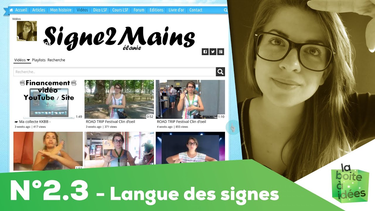 Signe 2 Mains - Langue des signes (LFS)