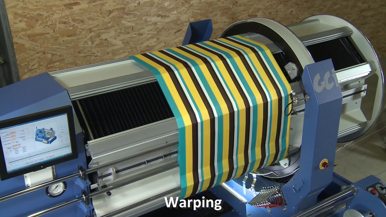 CCI - Mini Lutan 900, Single-end Warping Machine (EN)
