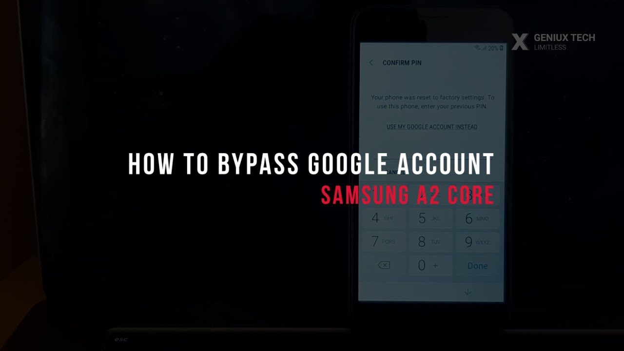 How To Bypass Samsung A2 Core Google Account 2022 | FRP Bypass