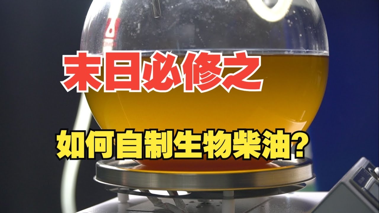 末日必修之如何自制生物柴油？（How to make your own biodiesel?）