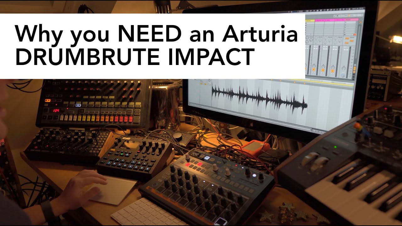 Почему вам НУЖЕН Arturia Drumbrute (Impact) для драм-н-бейса // любого EDM бит-продакшена