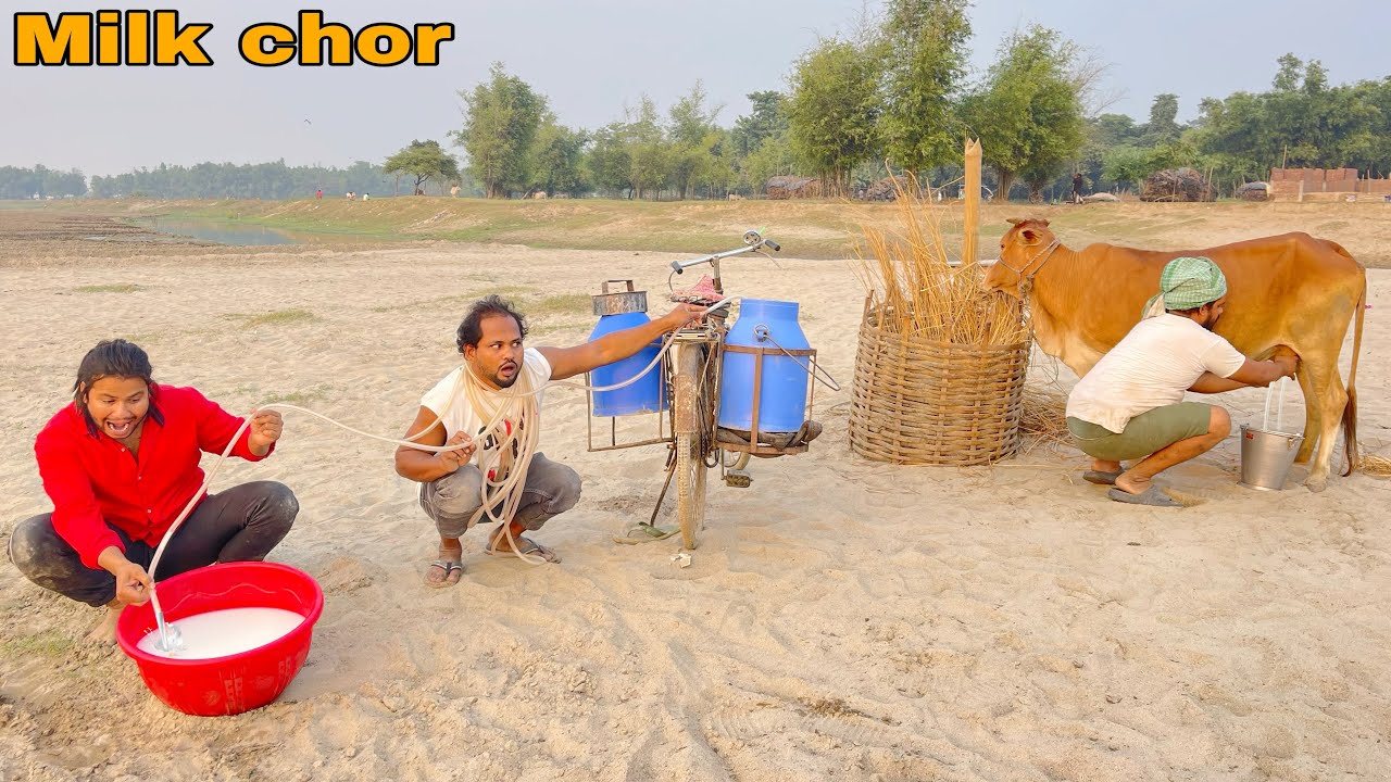 Must Watch Milk Choor New Funny Comedy Video || Bindas Fun Nonstop