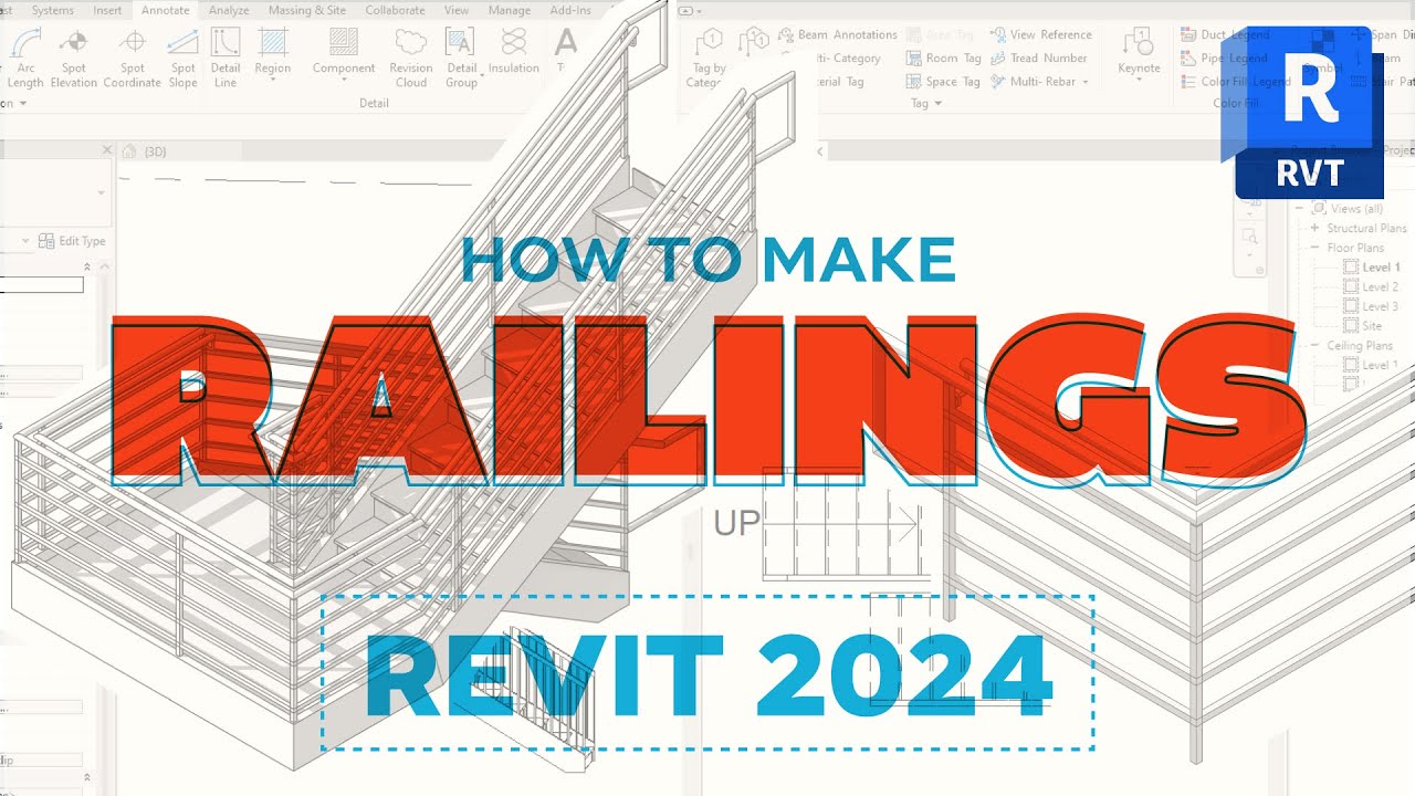 Как отрегулировать перила в Revit 2024: пошаговое руководство